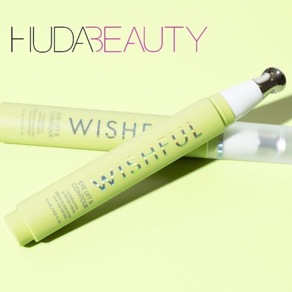 Huda Beauty Wishful Eye Lift & Contour 1% Bakuchiol And Peptide Serum - Picture 1 of 11